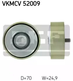 VKMCV 52009 SKF Паразитный / ведущий ролик, поликлиновой ремень